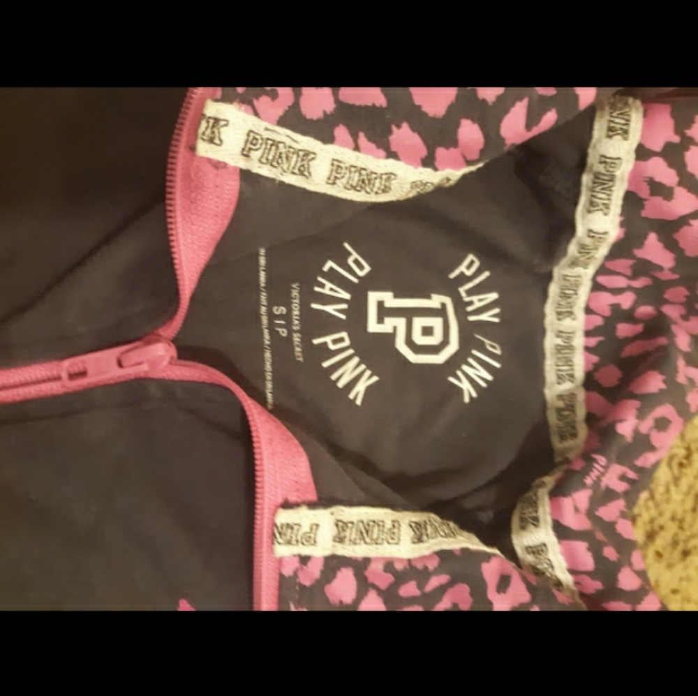 Victoria's Secret Pink Quarter Zip Sweater